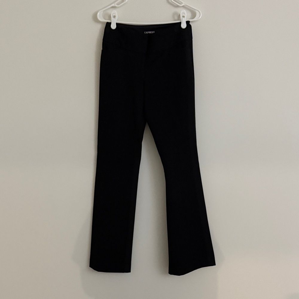 Black Flared Pants
